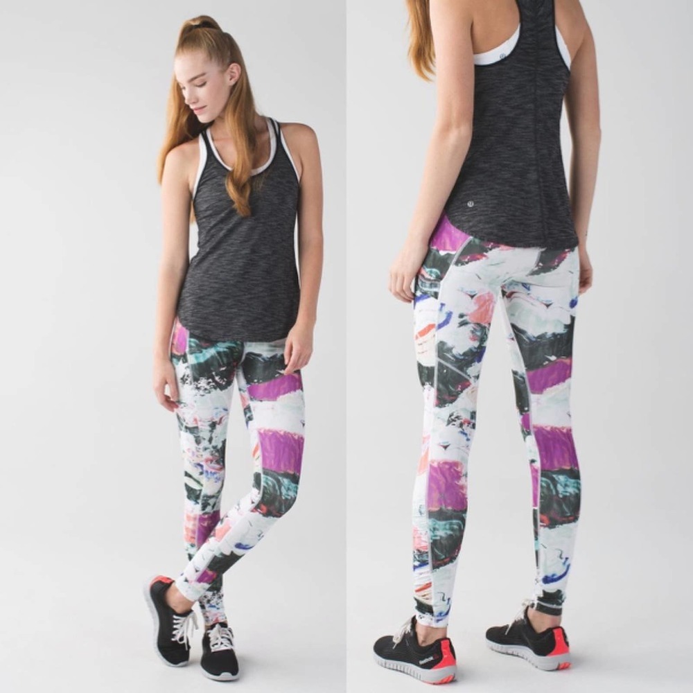 Lululemon Speed Tight III Luxtreme Watercolor